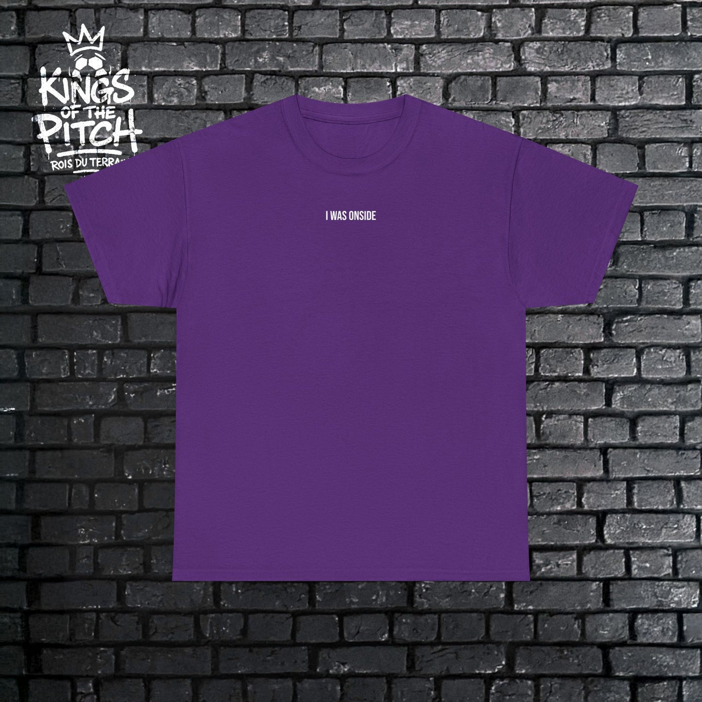 I was Onside Unisex Heavy Cotton Tee