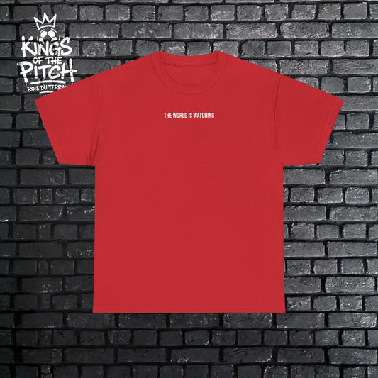 The World is Watching Unisex Heavy Cotton Tee