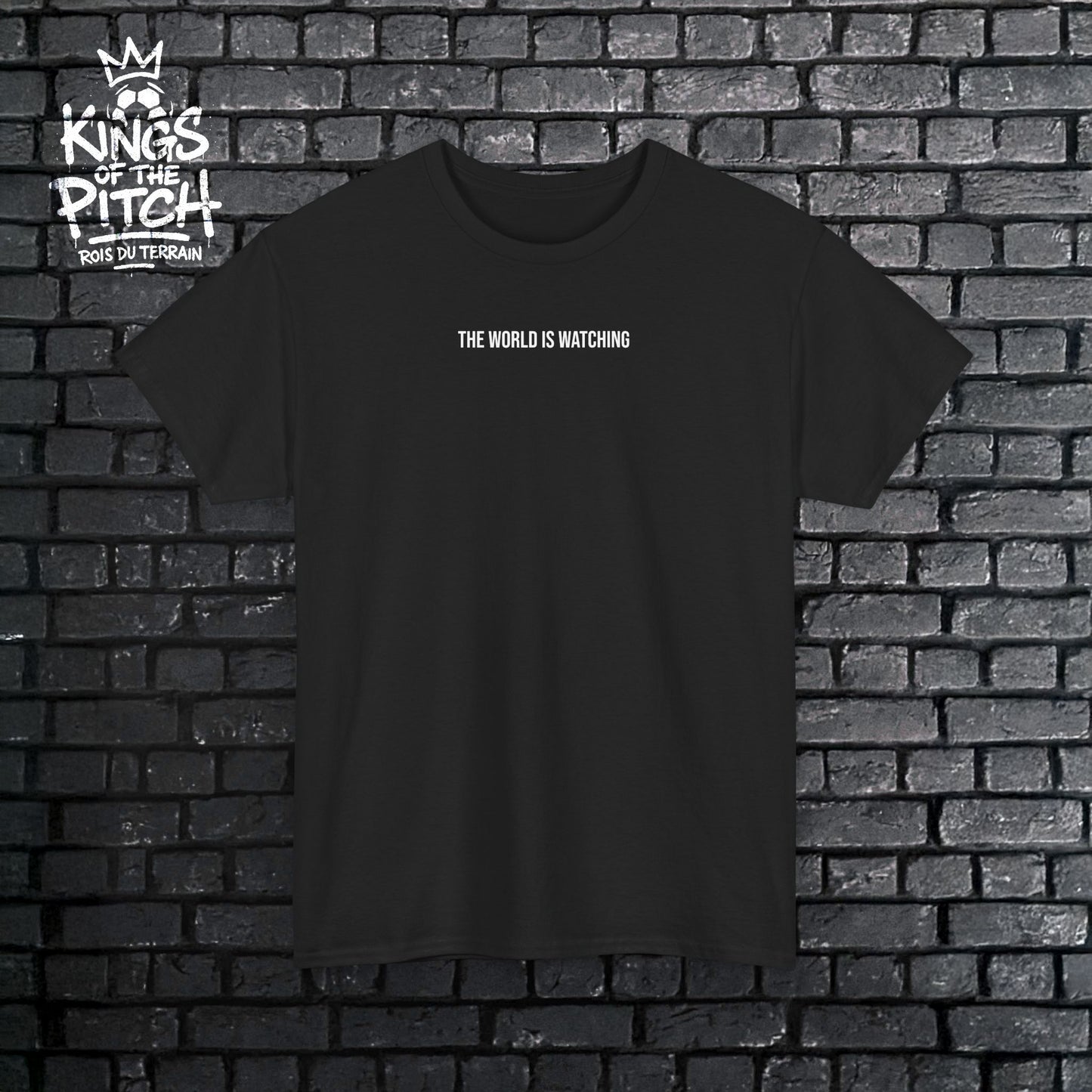 The World is Watching Unisex Heavy Cotton Tee