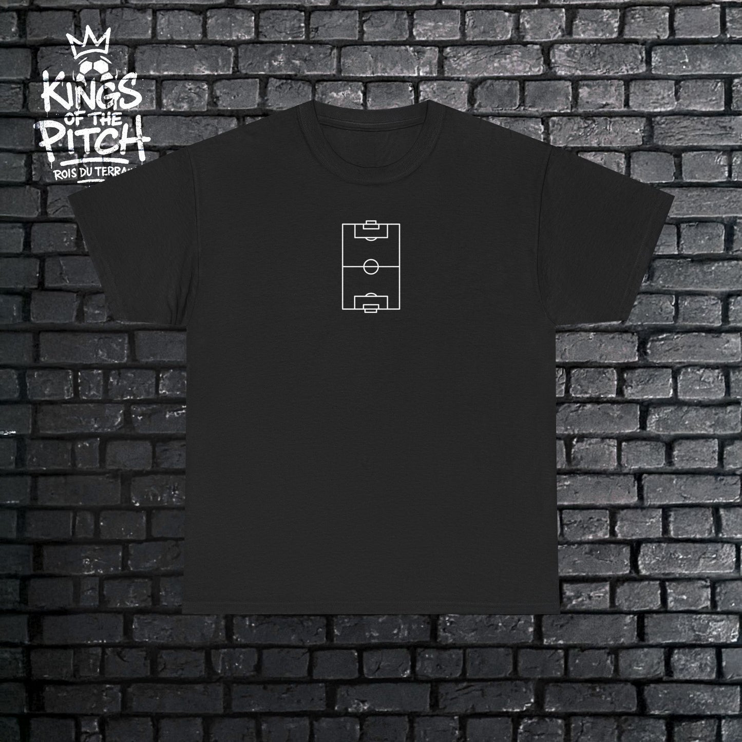 Soccer Pitch Unisex Heavy Cotton Tee