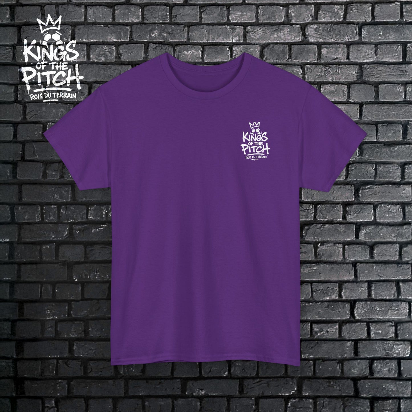 Kings of the Pitch Unisex Heavy Cotton Tee