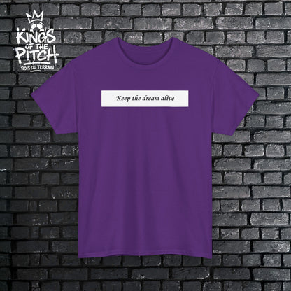 Keep the Dream Alive Unisex Heavy Cotton Tee