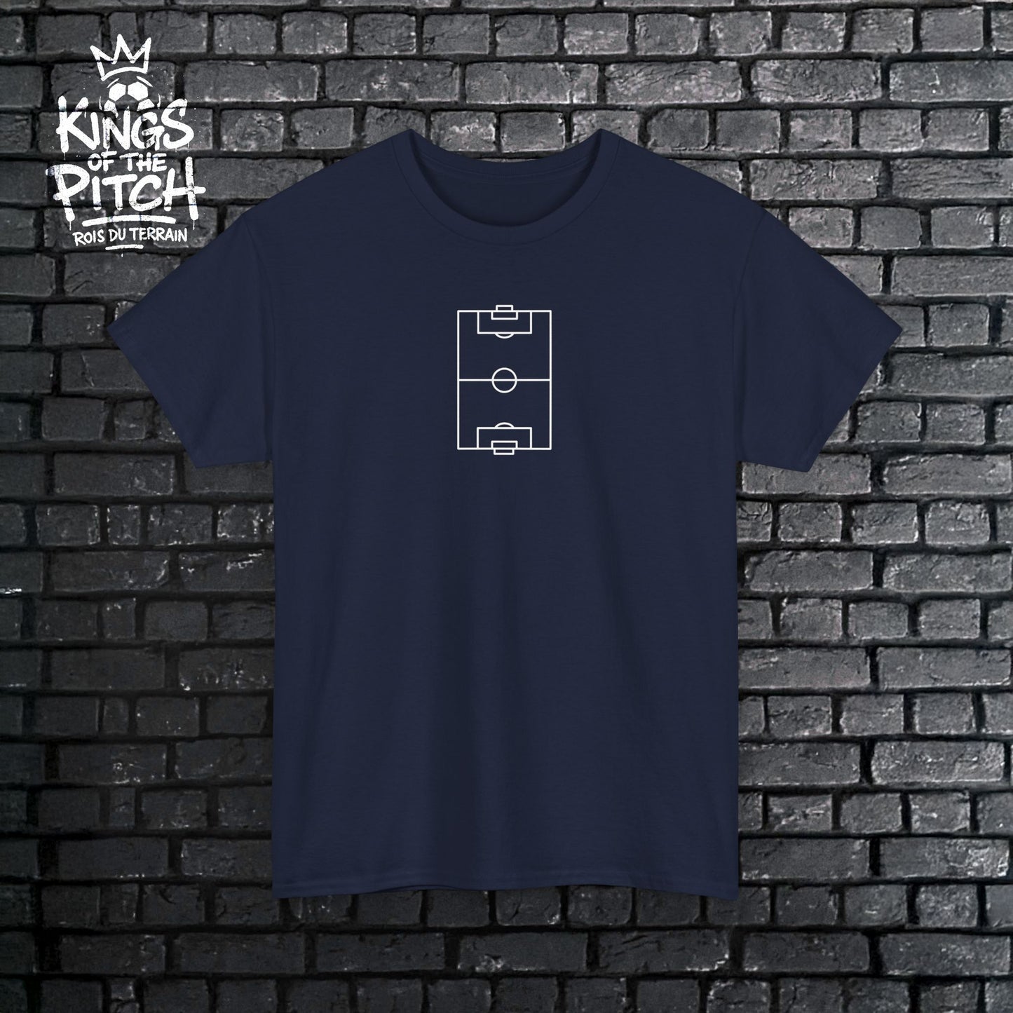 Soccer Pitch Unisex Heavy Cotton Tee