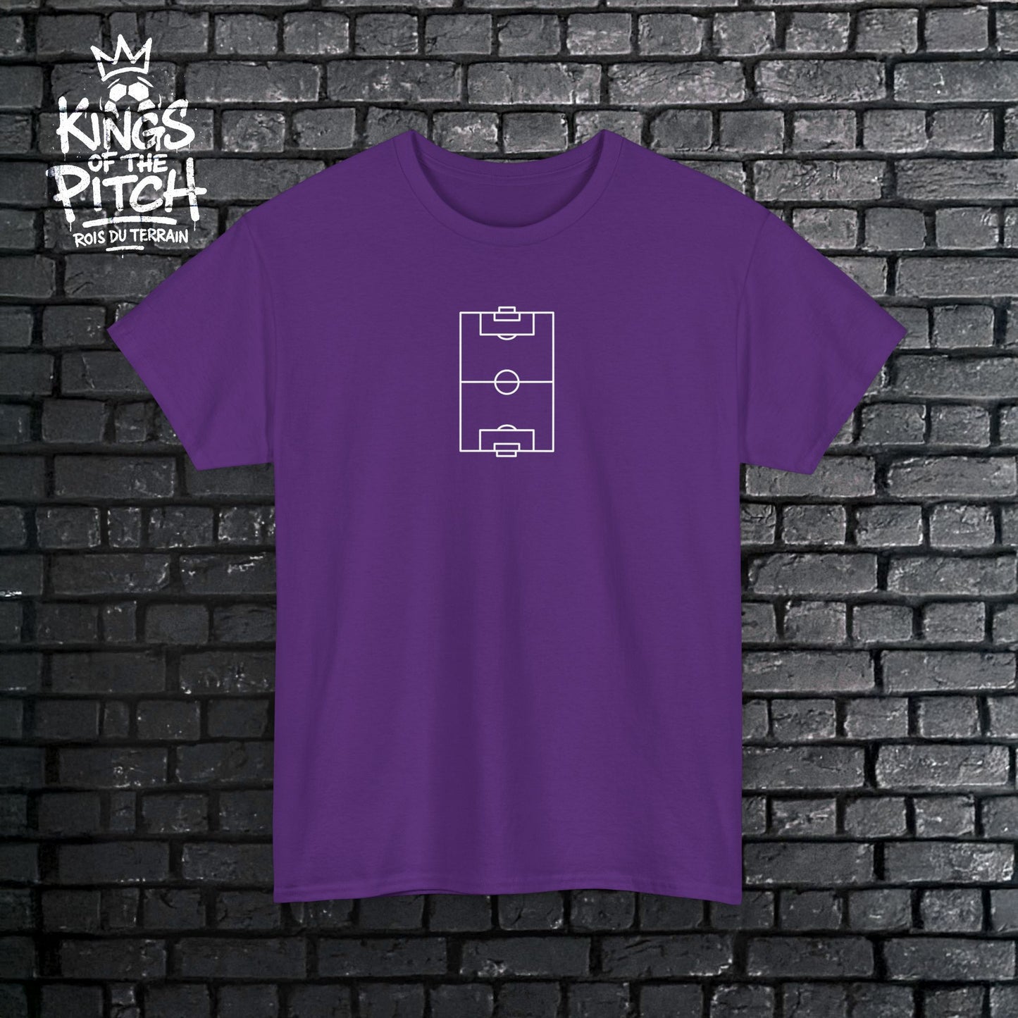 Soccer Pitch Unisex Heavy Cotton Tee